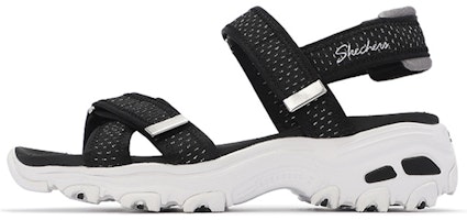 (Women) Skechers Velcro Sandal 'Black' 119241-BKPW (Women) Skechers Velcro Sandal 'Black' 119241-BKPW