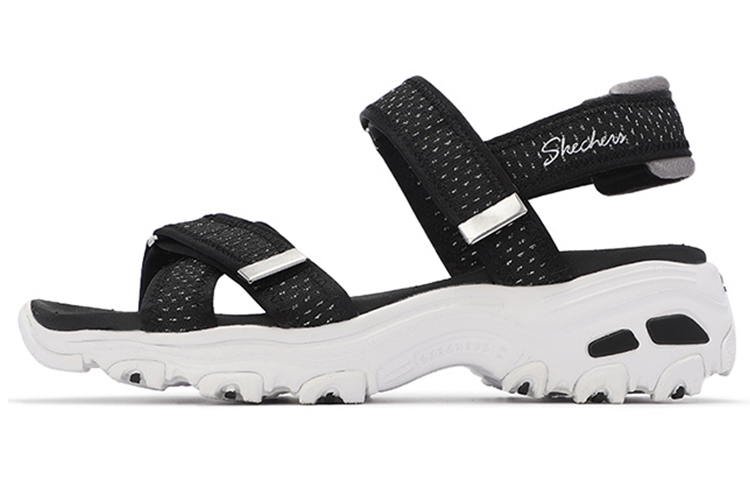 (Women) Skechers Velcro Sandal 'Black' 119241-BKPW