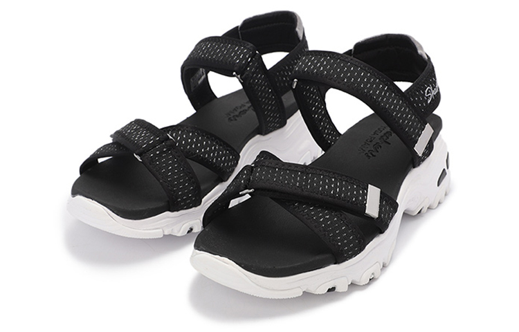 (W) Skechers Velcro Sandal 'Black' 圖 3