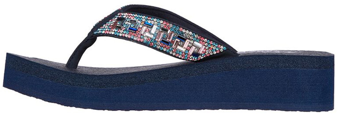 (W) Skechers Vinyasa-Geo-Queen 'Biru Navy' 119296-NVMT Buy (W) Skechers Vinyasa-Geo-Queen 'Biru Navy' 119296-NVMT