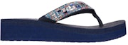 Order (W) Skechers Vinyasa-Geo-Queen 'Biru Laut' 119296-NVMT