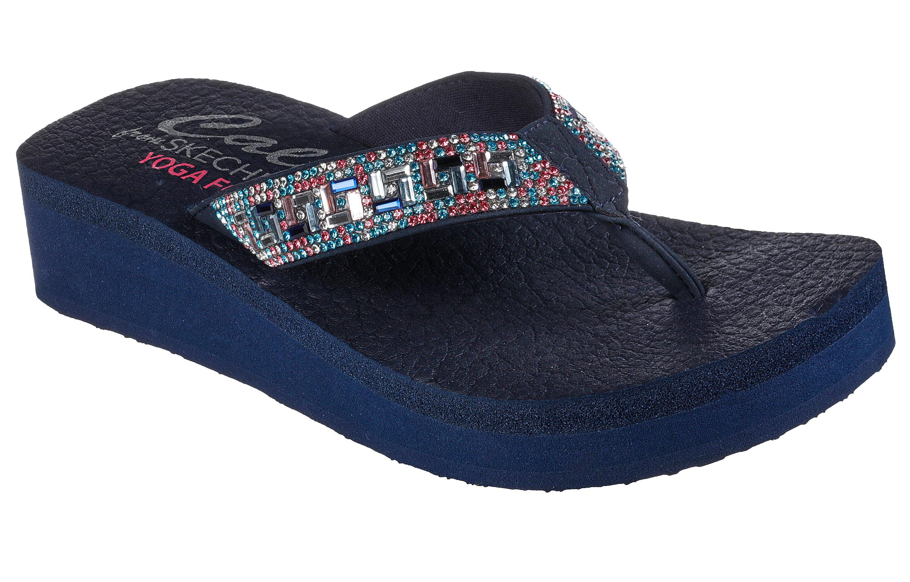 Lookbook (W) (レディース) スケッチャーズ ビンヤサ-ジオ-クイーン 'ネイビー' 119296-NVMT 119296-NVMT