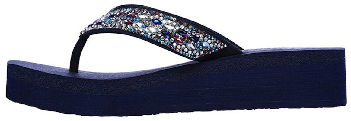 (W) Skechers Vinyasa-Glory Day 'Sandal Jepit Santai Biru' 31619-NVMT Buy (W) Skechers Vinyasa-Glory Day 'Sandal Jepit Santai Biru' 31619-NVMT