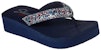 (W) Skechers Vinyasa-Glory Day 'Selipar Kasual Biru' 31619-NVMT