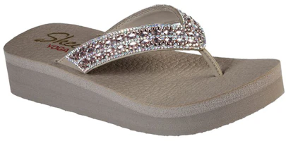Lookbook (Women) Skechers Vinyasa-Glory Day 'Taupe' 31619-TPE