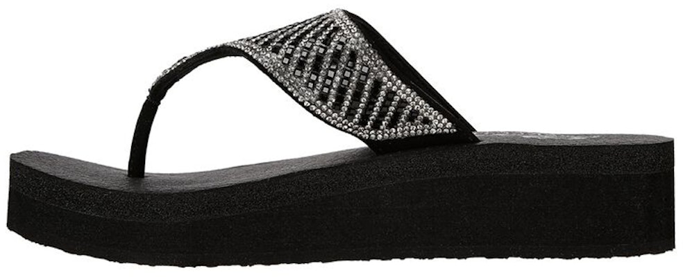 (Women) Skechers Vinyasa 'Black Casual Flip-Flop' 119297-BLK Buy (Women) Skechers Vinyasa 'Black Casual Flip-Flop' 119297-BLK