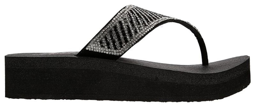 (Women) Skechers Vinyasa 'Black Casual Flip-Flop' 119297-BLK Order (Women) Skechers Vinyasa 'Black Casual Flip-Flop' 119297-BLK