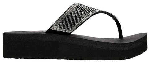 Order (Women) Skechers Vinyasa 'Black Casual Flip-Flop' 119297-BLK
