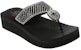 (W) Skechers Vinyasa 'Selipar Santai Hitam' 119297-BLK