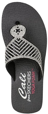 (Women) Skechers Vinyasa 'Black Casual Flip-Flop' 119297-BLK Shop (Women) Skechers Vinyasa 'Black Casual Flip-Flop' 119297-BLK