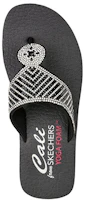 Shop (Women) Skechers Vinyasa 'Black Casual Flip-Flop' 119297-BLK