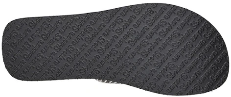 Purchase (Women) Skechers Vinyasa 'Black Casual Flip-Flop' 119297-BLK