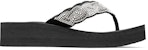 (W) Skechers Vinyasa 'Hitam Putih' 119196-BLK