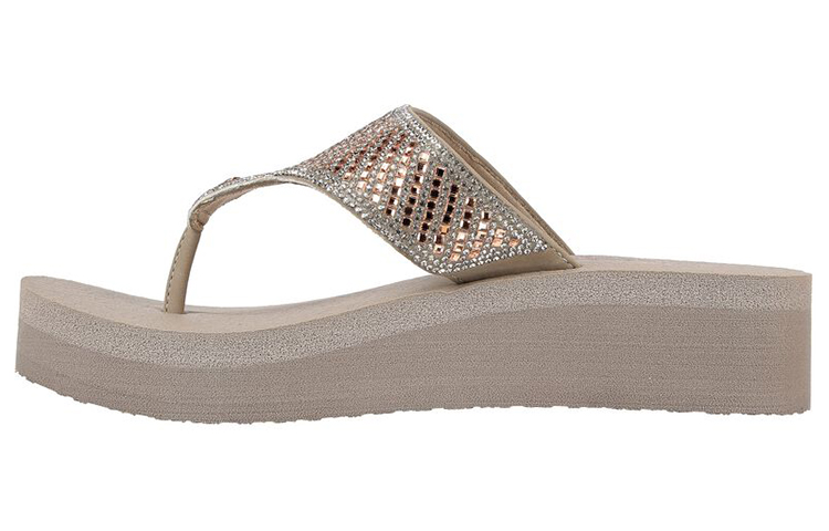 (Women) Skechers Vinyasa 'Brown Casual Toe Post' 119297-TPE