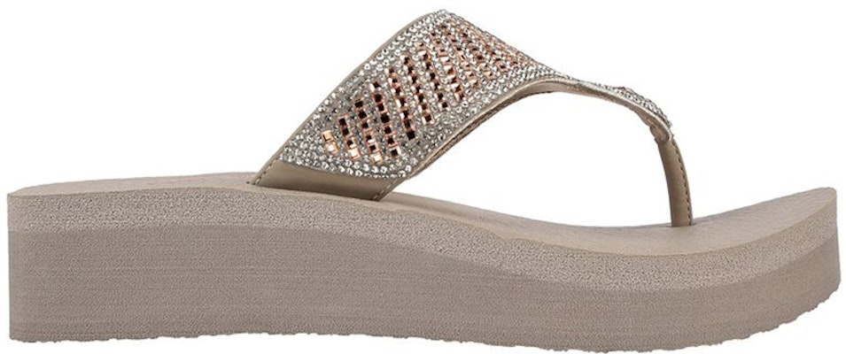 (W) Skechers Vinyasa 'Sandal Jepit Kasual Cokelat' 119297-TPE Order (W) Skechers Vinyasa 'Sandal Jepit Kasual Cokelat' 119297-TPE