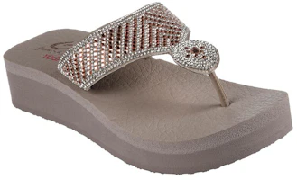 Lookbook (Women) Skechers Vinyasa 'Brown Casual Toe Post' 119297-TPE
