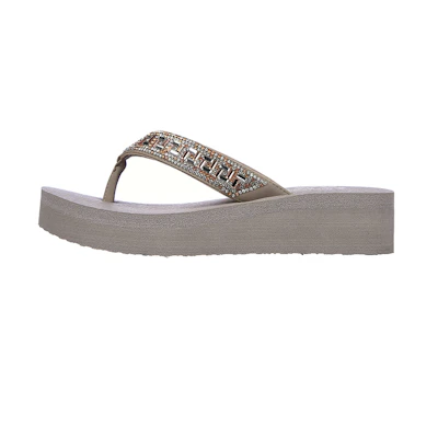 (W) Skechers Vinyasa 'Geo-Queen Taupe'