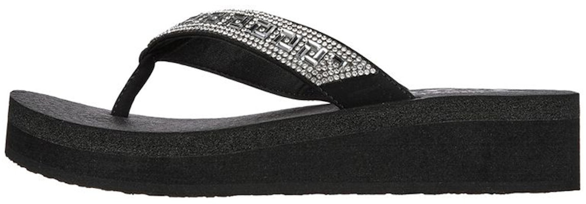 (Women) Skechers Vinyasa 'Geo Queen Black Silver' 119296-BLK Buy (Women) Skechers Vinyasa 'Geo Queen Black Silver' 119296-BLK