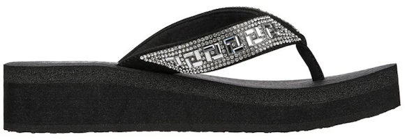 Order (Women) Skechers Vinyasa 'Geo Queen Black Silver' 119296-BLK