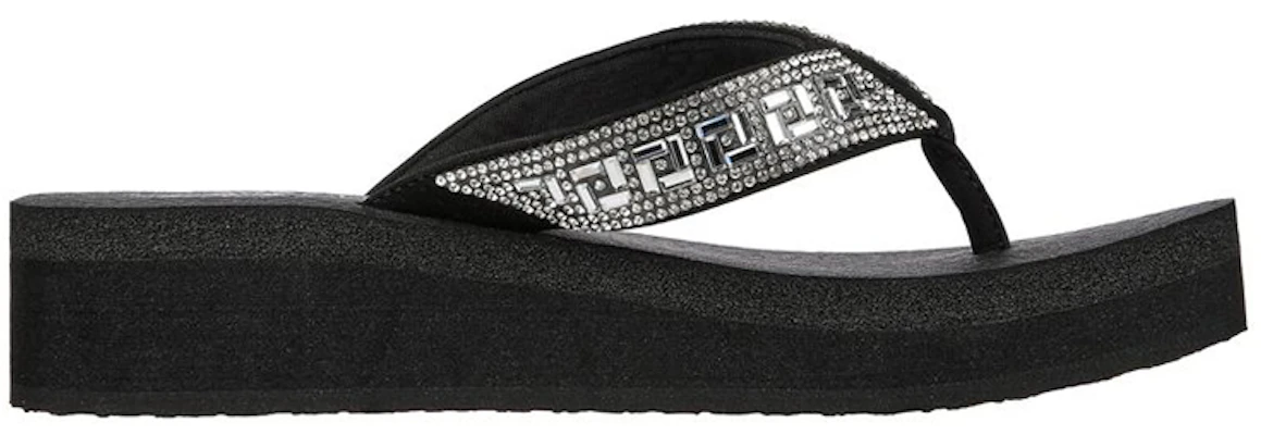 (Women) Skechers Vinyasa 'Geo Queen Black Silver' 119296-BLK Order (Women) Skechers Vinyasa 'Geo Queen Black Silver' 119296-BLK