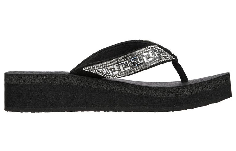 Order (W) Skechers Vinyasa 'Geo Queen Hitam Perak' 119296-BLK