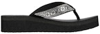 (W) Skechers Vinyasa 'Geo Queen Hitam Perak' 119296-BLK