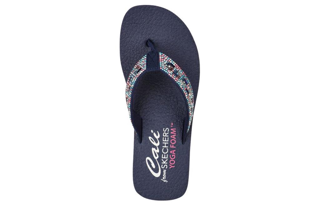 Lookbook (Women) Skechers Vinyasa 'Geo Queen Black Silver' 119296-BLK