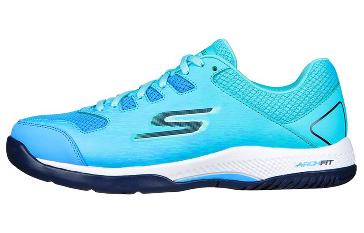 (Women) Skechers Viper Court-Pickleball 'Light Blue' 172070-TURQ