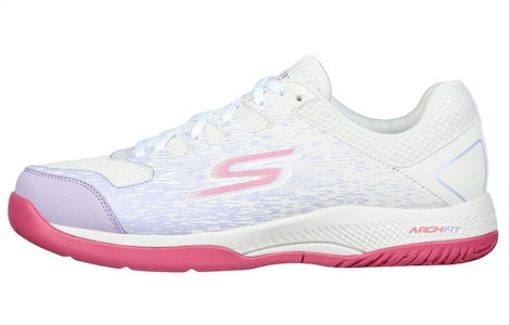 (W) スケッチャーズ バイパーコート (白/紫/ピンク) 172070-WLV Buy (W) スケッチャーズ バイパーコート (白/紫/ピンク) 172070-WLV