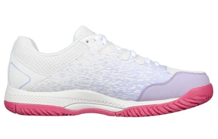 Skechers Viper Court-Pickleball 輕便通風低筒運動鞋 女款 白紫粉 Order Skechers Viper Court-Pickleball 輕便通風低筒運動鞋 女款 白紫粉