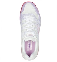 Skechers Viper Court-Pickleball 輕便通風低筒運動鞋 女款 白紫粉 Shop Skechers Viper Court-Pickleball 輕便通風低筒運動鞋 女款 白紫粉