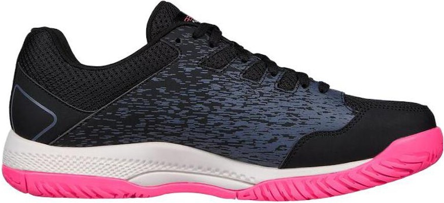 Skechers Viper Court-Pickleball 耐磨防滑透氣 低筒 跑步鞋 女款 黑色 Order Skechers Viper Court-Pickleball 耐磨防滑透氣 低筒 跑步鞋 女款 黑色