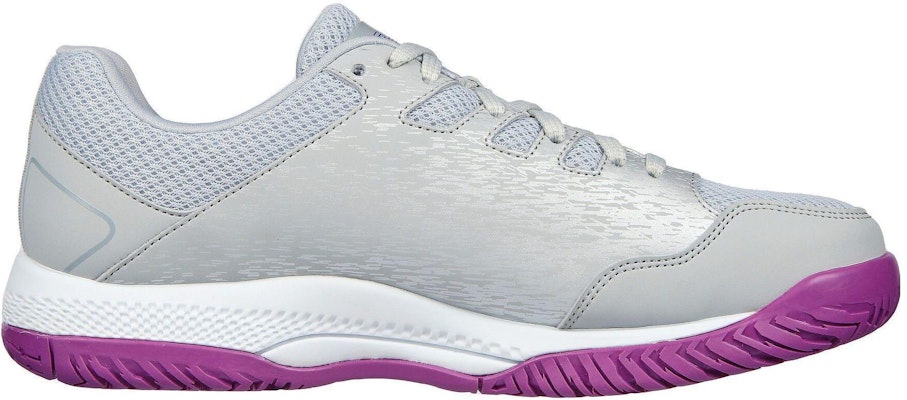 (Women) Skechers Viper Court Pickleball Shoes 'Grey Purple' 172070C-GYPR Order (Women) Skechers Viper Court Pickleball Shoes 'Grey Purple' 172070C-GYPR