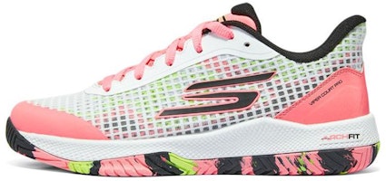 (Women) Skechers Viper Court Pro - Pickleball 'White Pink Black' 172069C-WMLT (Women) Skechers Viper Court Pro - Pickleball 'White Pink Black' 172069C-WMLT