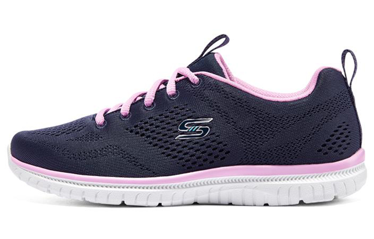 (Women) Skechers Virtue Low 'Blue Breathable Casual' 104412-NVLV