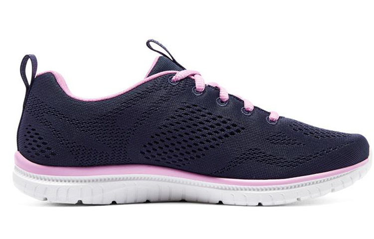 Order (W) Skechers Virtue Low ''Blauw Ademend Casual'' 104412-NVLV