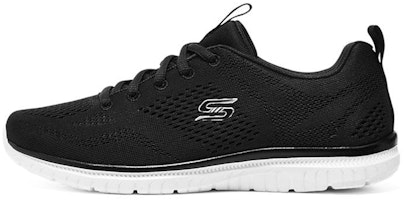 (Women) Skechers Virtue Kind Favor 'Black White' 104412-BKW (Women) Skechers Virtue Kind Favor 'Black White' 104412-BKW
