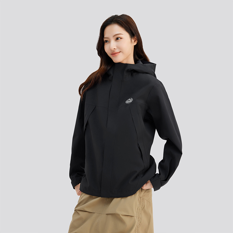 (Women) Skechers Women’s Outdoor Series Breathable Hooded Jacket in Carbon Black L424W166-0018 圖 5