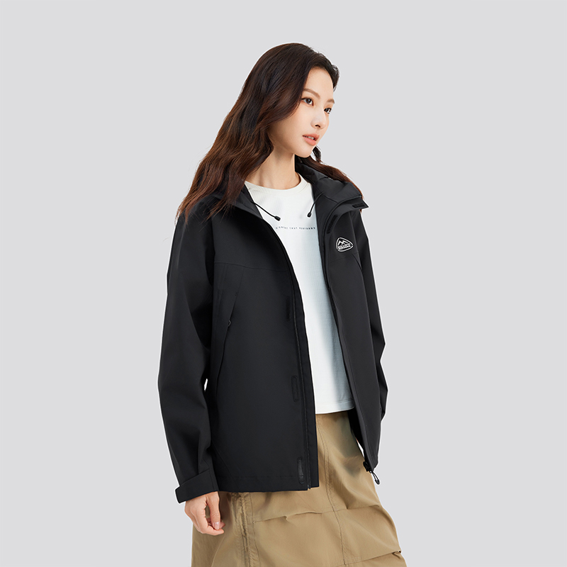 (Women) Skechers Women’s Outdoor Series Breathable Hooded Jacket in Carbon Black L424W166-0018 圖 6