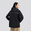 Sizing (W) Jaket Hooded Bernafas Wanita Skechers Outdoor Series Warna Carbon Black L424W166-0018