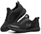 (W) Skechers Work: Squad Kasut Antislip 'Hitam' 77222-BLK
