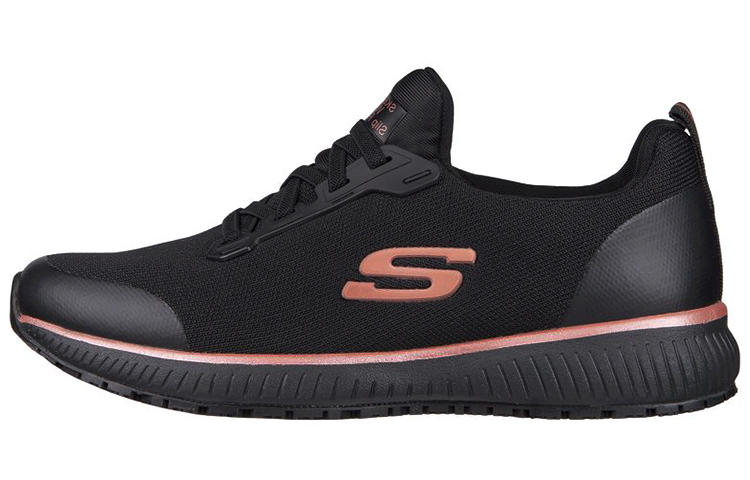 (Women) Skechers Work: Squad SR 'Sports Casual' 77222-BKRG