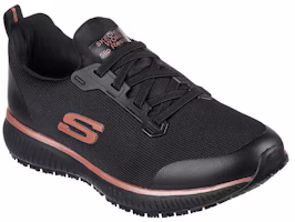 Lookbook Skechers 工作系列: Squad Sr 運動休閒鞋 女款 黑