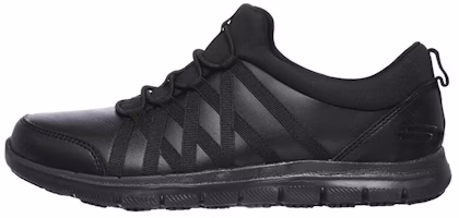 (Women) Skechers Work Relaxed Fit: Ghenter-Dagsby SR 'Black' 77283EC-BLK (Women) Skechers Work Relaxed Fit: Ghenter-Dagsby SR 'Black' 77283EC-BLK