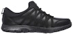 (W) Skechers Kerja Relaxed Fit: Ghenter-Dagsby SR 'Hitam' 77283EC-BLK