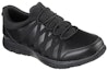 Lookbook (W) Skechers Kerja Relaxed Fit: Ghenter-Dagsby SR 'Hitam' 77283EC-BLK