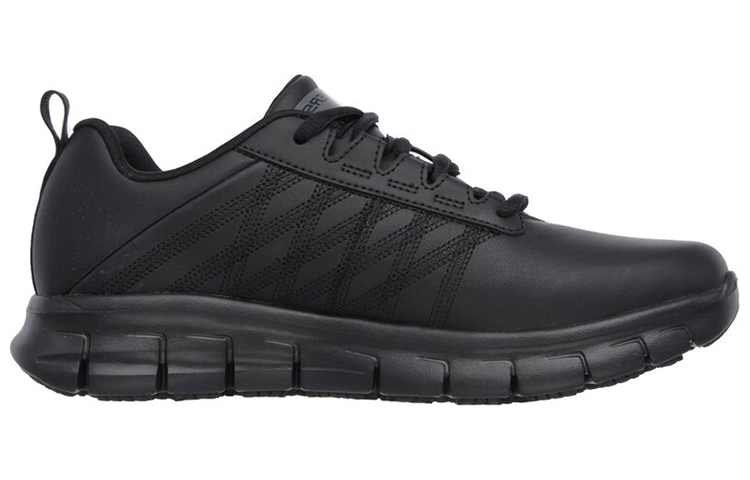 Order (Women) Skechers Work Relaxed Fit: Sure Track-Erath SR 'Black' 76576EC-BLK