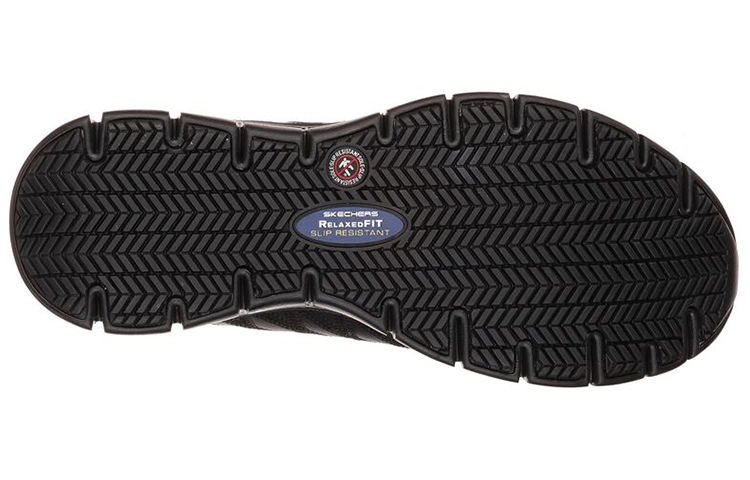 Purchase (Women) Skechers Work Relaxed Fit: Sure Track-Erath SR 'Black' 76576EC-BLK