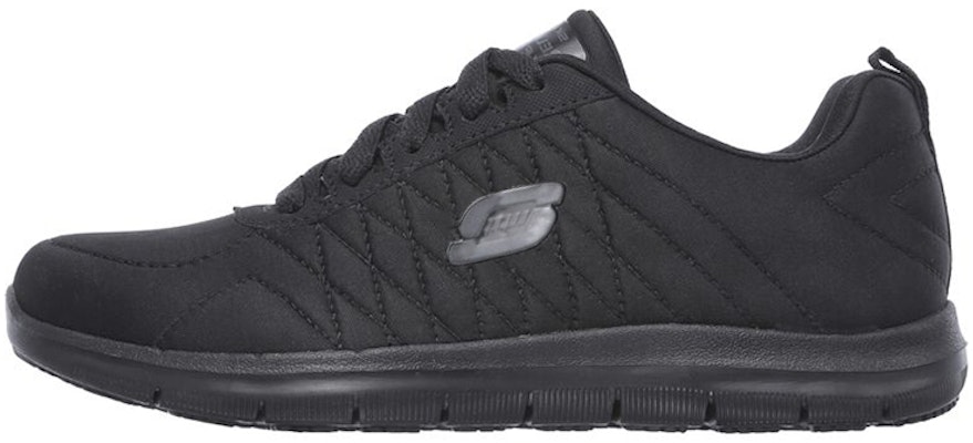 (Women) Skechers Work Relaxed Fit Ghenter SR 'Black' 77204-BLK Buy (Women) Skechers Work Relaxed Fit Ghenter SR 'Black' 77204-BLK