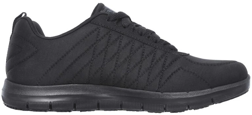 (W) スケッチャーズワーク リラックスフィット ゲンターSR (黒) 77204-BLK Order (W) スケッチャーズワーク リラックスフィット ゲンターSR (黒) 77204-BLK